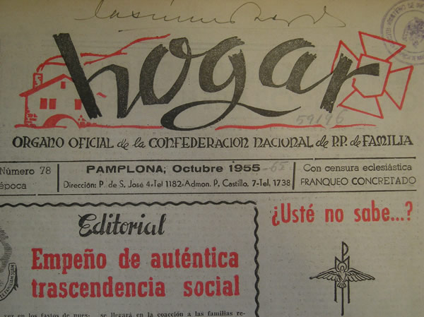 Hogar, publicación de la CONCAPA